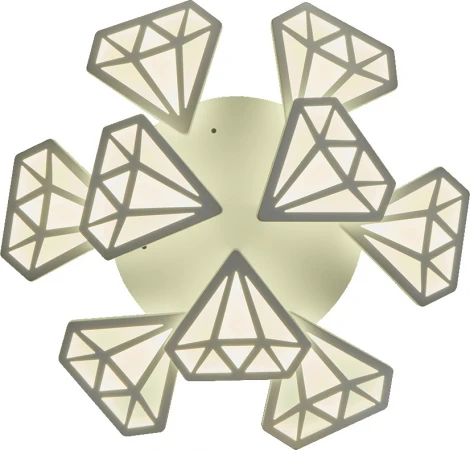 Потолочный светильник фигурный Мелодия Света SS1L 000024480