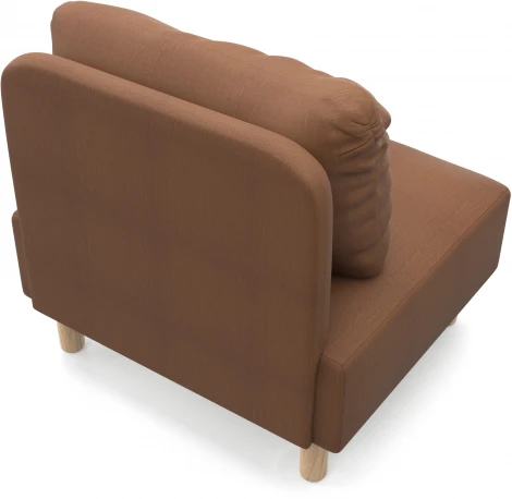 Кресло Arsko Свельд коричневая рогожка