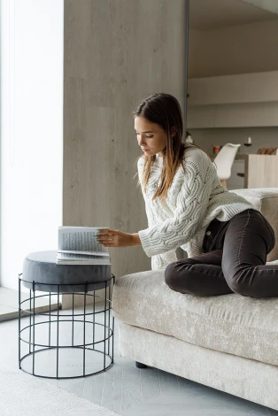 Пуф Dreambag Лофт Серый 13383