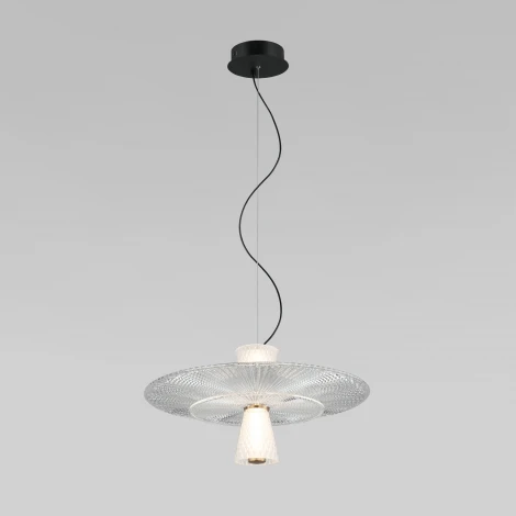 Подвесной светильник Eurosvet Titania 40029/1 LED белый (220V, на тросе, круглые)