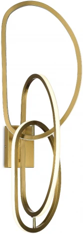 Бра ST Luce Abra SL6505.201.42 Золотистый/Золотистый LED 1*42W 4000K (220V)