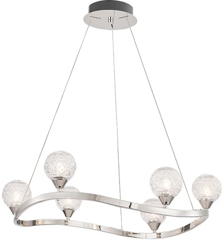 Подвесной светильник Newport 3800 3806/S nickel