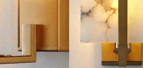 Бра Marble Square Wall Lamp Imperiumloft 44,235 (74296-22) (220V)