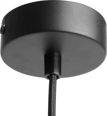 Подвесной светильник Feron HL3658 Barrel ECHO levitation 48403 12W, GX53, чёрный, с антибликовой сеточкой (220V, на проводе, круглые)