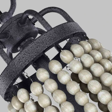 Подвесная люстра Feiss Nori FE-NORI6-DWZ (220V, на цепи, свеча)