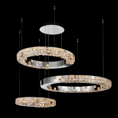 Подвесная люстра Fluorite Elegance FL1148-30P (LED, 220V, на тросе, кольцо)
