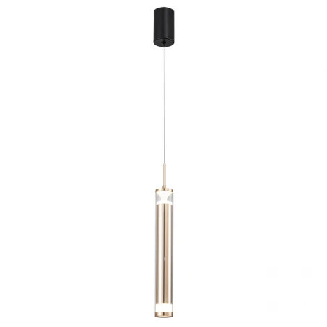 Подвесной светильник светодиодный Escada 609/S LED Gold (220V, на проводе, круглые)