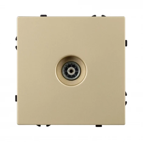 Механизм телевизионной розетки SCT-NOBE-MTV1-SFPL-GD (Arlight, Золотой песок) 054294