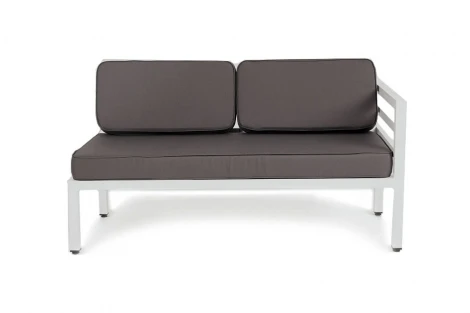 Модуль диванный левый, каркас из алюминия 4SIS Глория GLO-MLS2-001