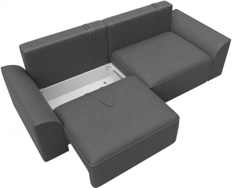 Диван прямой Лига-048 НПБ Лига Диванов (Замша) арт.128237