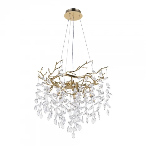 Подвесная люстра хрустальная Modelux MODESTYLE MS.2104.600 GD