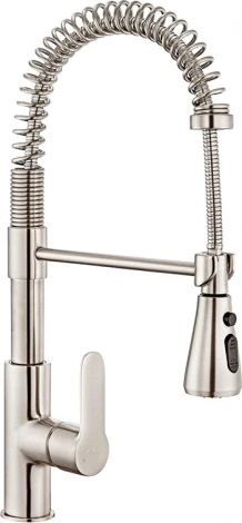 Смеситель E.C.A. Nita 102518106EX для кухонной мойки, сталь