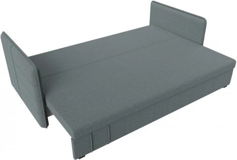 Диван прямой Слим (Серый/Рогожка) Лига Диванов арт.121144