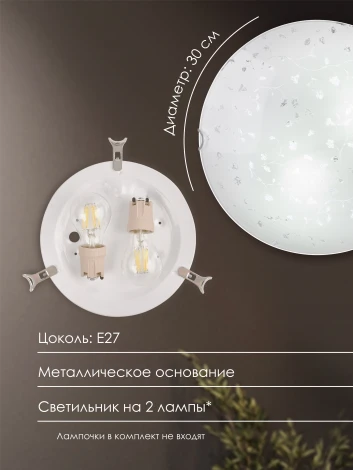 Настенно-потолочный светильник Мелодия Света WA1N 000059681