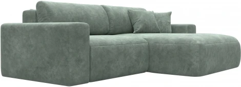 Диван угловой Лига-036 НПБ Классик правый угол Лига Диванов (Велюр) арт.127726