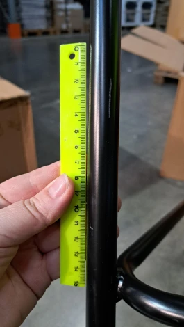 Стул полубарный Bradexhome Milan бирюзовый