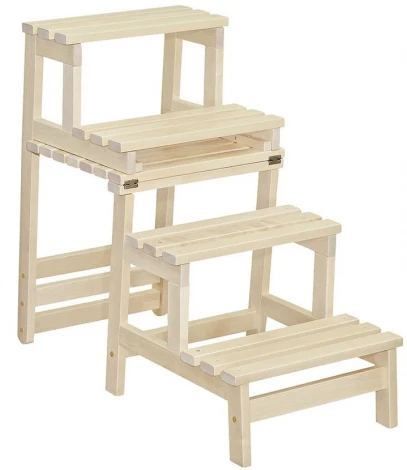 Стул-стремянка Массив лак от фабрики Mebelik