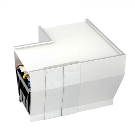 Светильник коннектор 4W 440Lm 3000К-4000К-6400K L-образный с ручным переключением режимов серебро возмож. соедин. в линию Feron AL4036L 51872