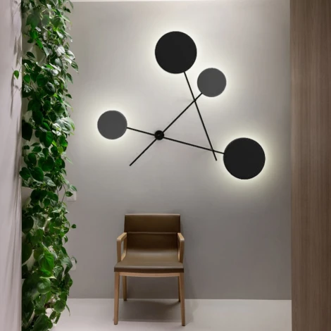Бра Iride Bernhardt Dots 140 Cm Black ImperiumLoft Dots-201 (168483-26) (LED, 220V)