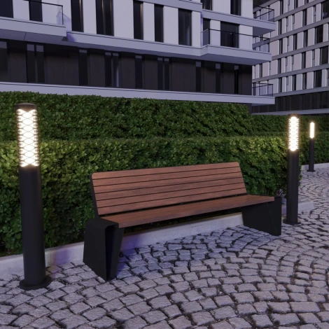 Наземный уличный светильник Novotech Street 359282 Netz IP65 LED 4000K 24W (220V, круглые)