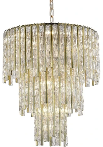 Подвесная люстра Newport 8520 8528+17/C gold