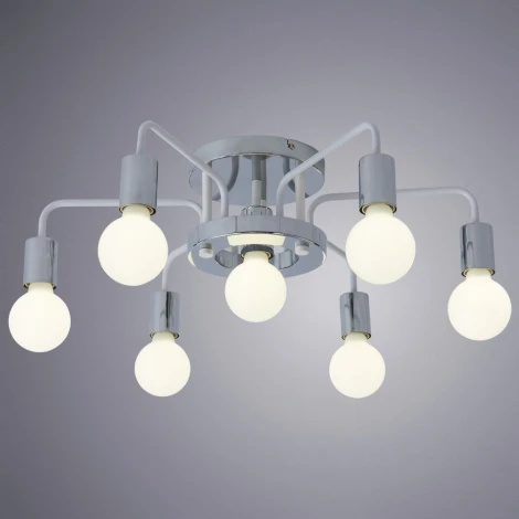 Потолочная люстра Arte Lamp Gelo A6001PL-7WH