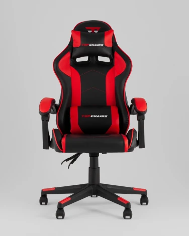 Кресло спортивное TopChairs Shadow черно-красный арт.УТ000039459