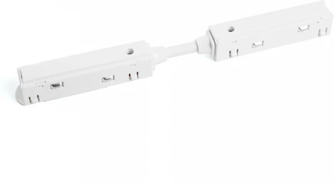 Прямой коннектор для низковольтного шинопровода, белый, Feron LD3003 41974