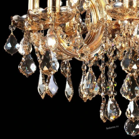 Crystal Lux Ines SP8 GOLD/AMBER