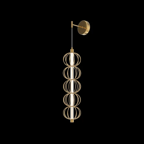 Бра Maytoni Golden Cage MOD216WL-L10G3K (LED, 220V, шарики)