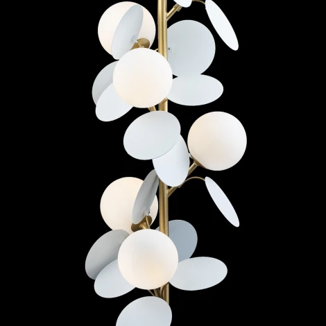 Торшер Loft IT Matisse 10008F white (220V, выключатель, шарики)