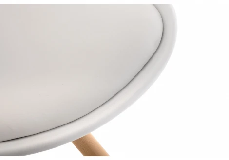 Обеденный стул Woodville Bonito белый 11326