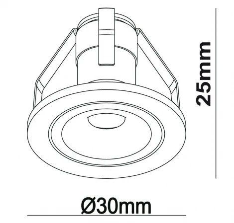 Встраиваемый точечный светильник Deko-Light Punto Lumi 565173