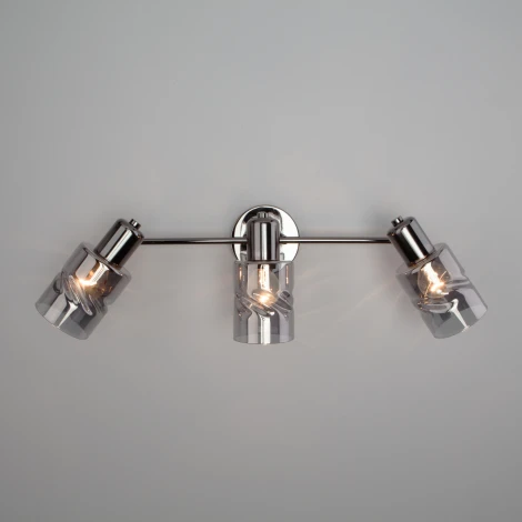 Спот на штанге Eurosvet Ansa 20120/3 чёрный жемчуг (220V, выключатель)