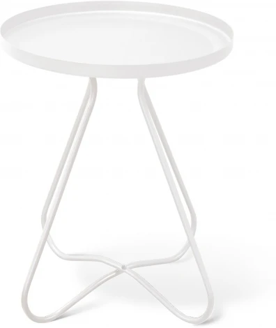 Столик журнальный Sheffilton SHT-CT3 белый муар