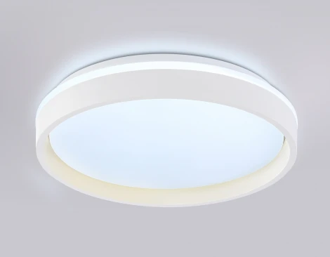 Потолочный светильник RGB круглый светодиодный с пультом Ambrella ORBITAL FZ601 (220V, круглые)