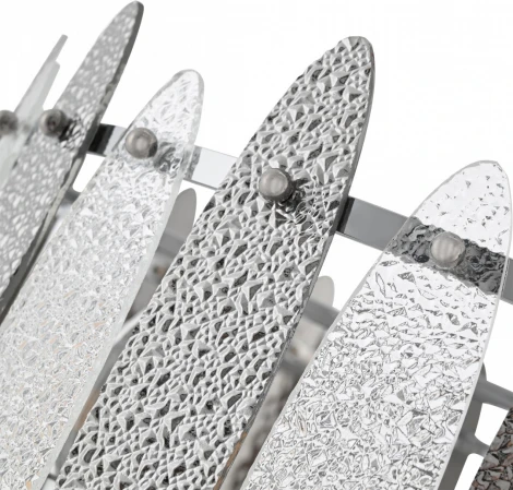 Потолочная люстра хрустальная на штанге Arte Milano Sorrento-3309 373309/6/80/470 CR (220V)