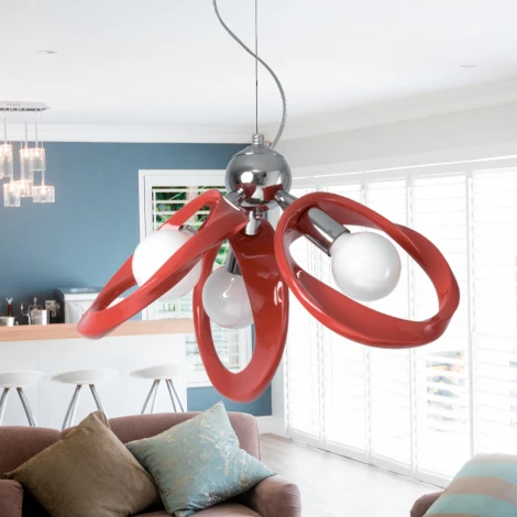 Подвесная люстра Lampex Emma 414/3Z CZE