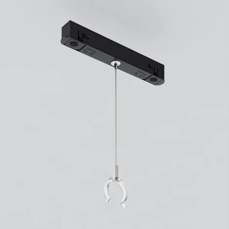 Коннектор с тросовым подвесом Tau в шинопровод Exility Maytoni Accessories for tracks Exility TRA101SWT-2B (48V)