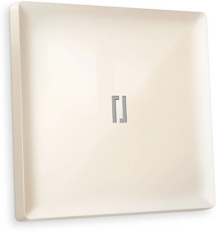 Лицевая панель Ambrella Volt ALFA (Бежевый глянец) для 1-клавишных выключателей с подсветкой QUANT AP3020
