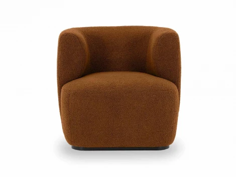 Кресло Livorno ОГОГО Обстановочка! (Букле,Мех/Оранжевый) арт.761445