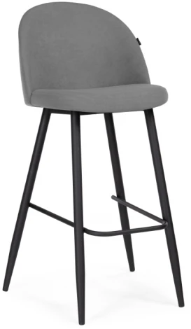 Барный стул Сондре темно-серый / черный 464890 Woodville