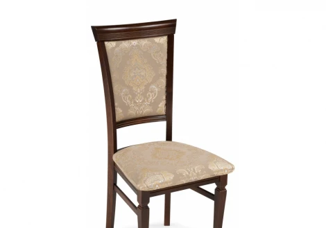 Стул деревянный Ларс вивальди нуга / орех темный 639333