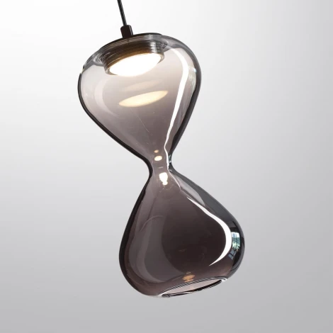 Подвесной светильник Odeon Light Glessi 5092/4L черный/прозрачн/дымчатый градиент/металл/стекло LED 4W 4000K (220V, на проводе)