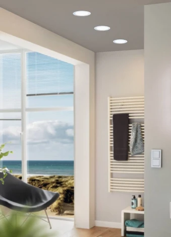 Встраиваемый точечный светильник светодиодный Eglo FUEVA 1 PRO 64612 (220V, круглые)