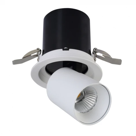 Встраиваемый точечный светильник Crystal Lux Clt 042 042C110 WH (LED, 220V, круглые)