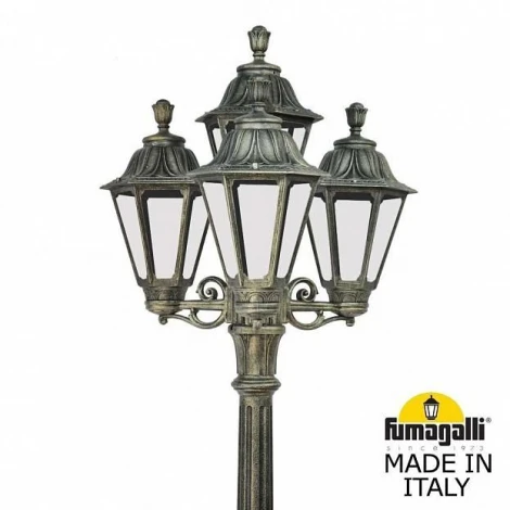 Светильник уличный Fumagalli Ricu Bisso/Rut 3+1 E26.157.S31.BXE27