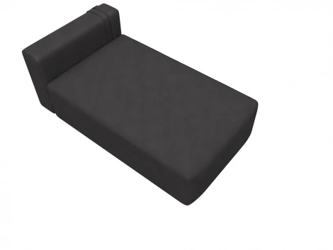 Модуль канапе Лига-060 НПБ (ЛДСП,Брус,Фанера,Замша/Коричневый) Лига Диванов 129561