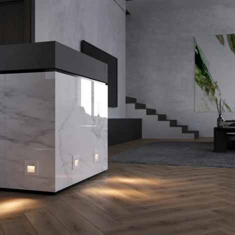 Встраиваемая LED подсветка с датчиком движения (белый) Werkel W1154601 (a062470)