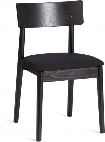 Стул THOR Tetchair (Дерево вяз,Лен/Черный) арт.24401